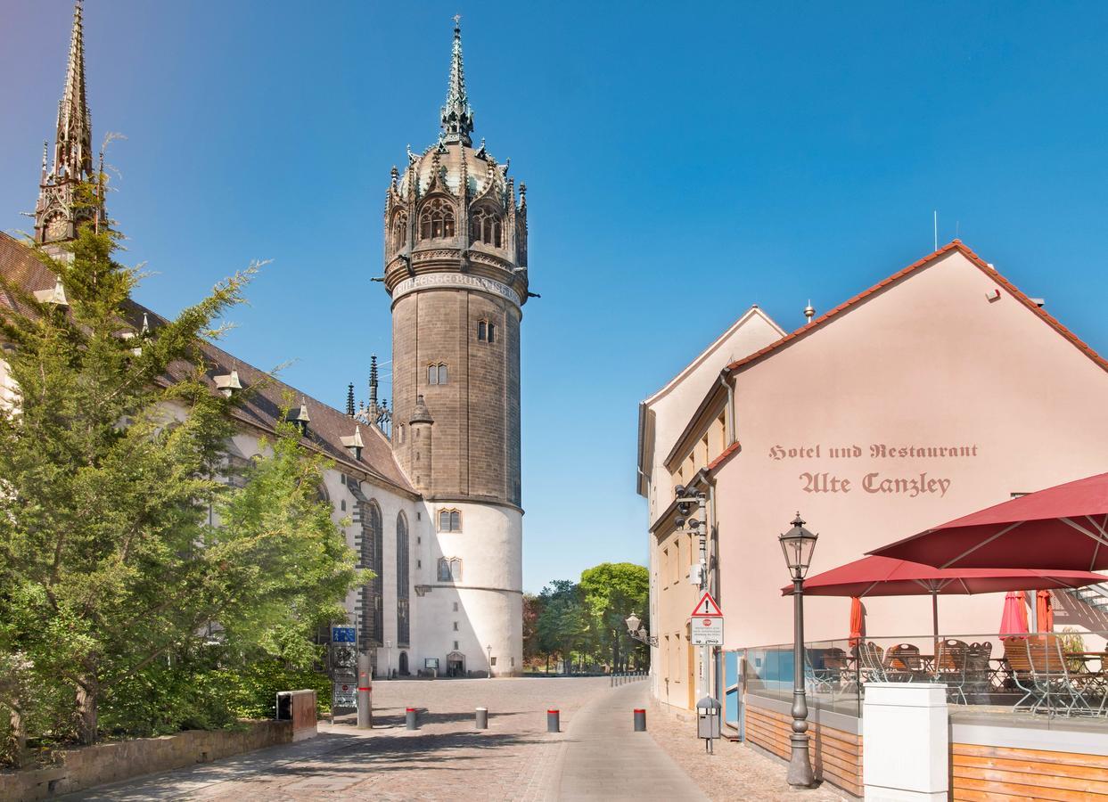 Hotel Alte Canzley Wittenberg Exterior foto