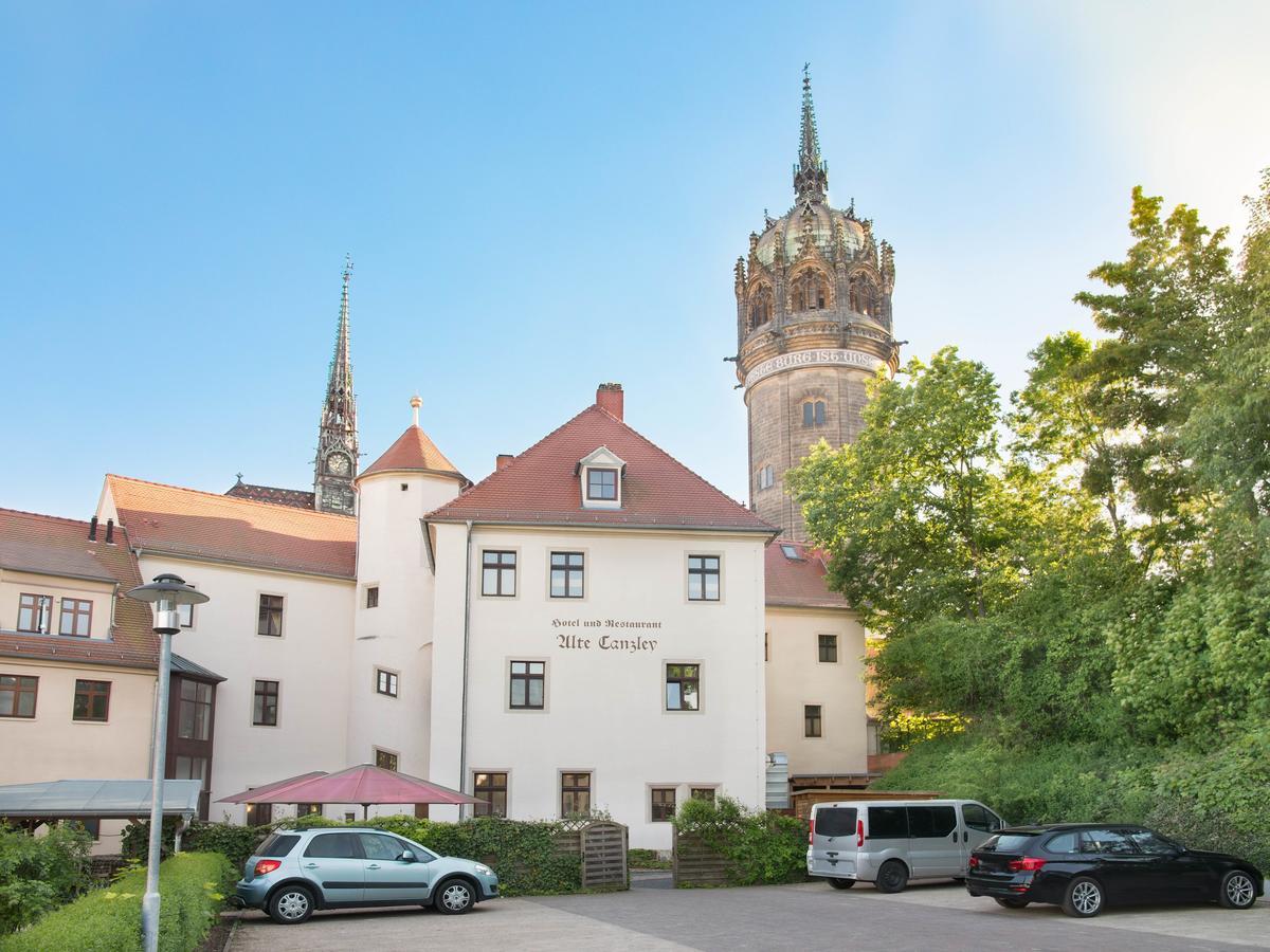 Hotel Alte Canzley Wittenberg Exterior foto