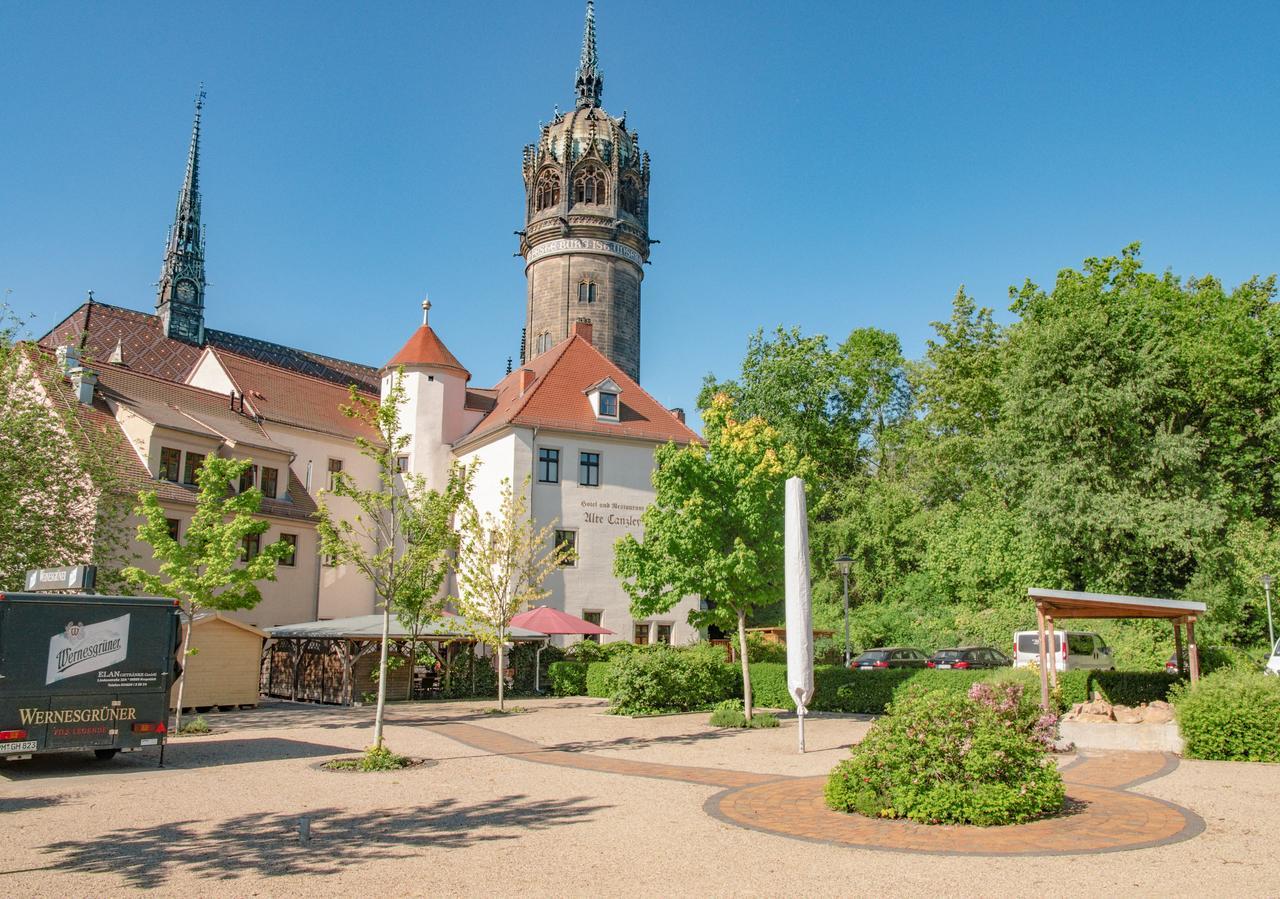 Hotel Alte Canzley Wittenberg Exterior foto